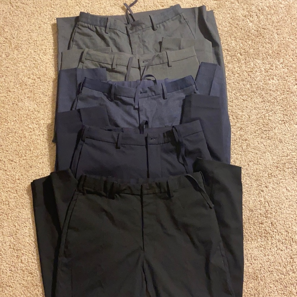 5 uniqlo pants